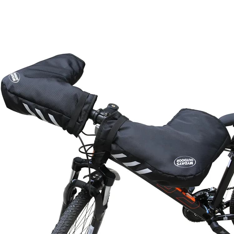 Mydays Guanti da manubrio da ciclismo per mountain bike riflettenti antivento e resistenti al freddo per esterni