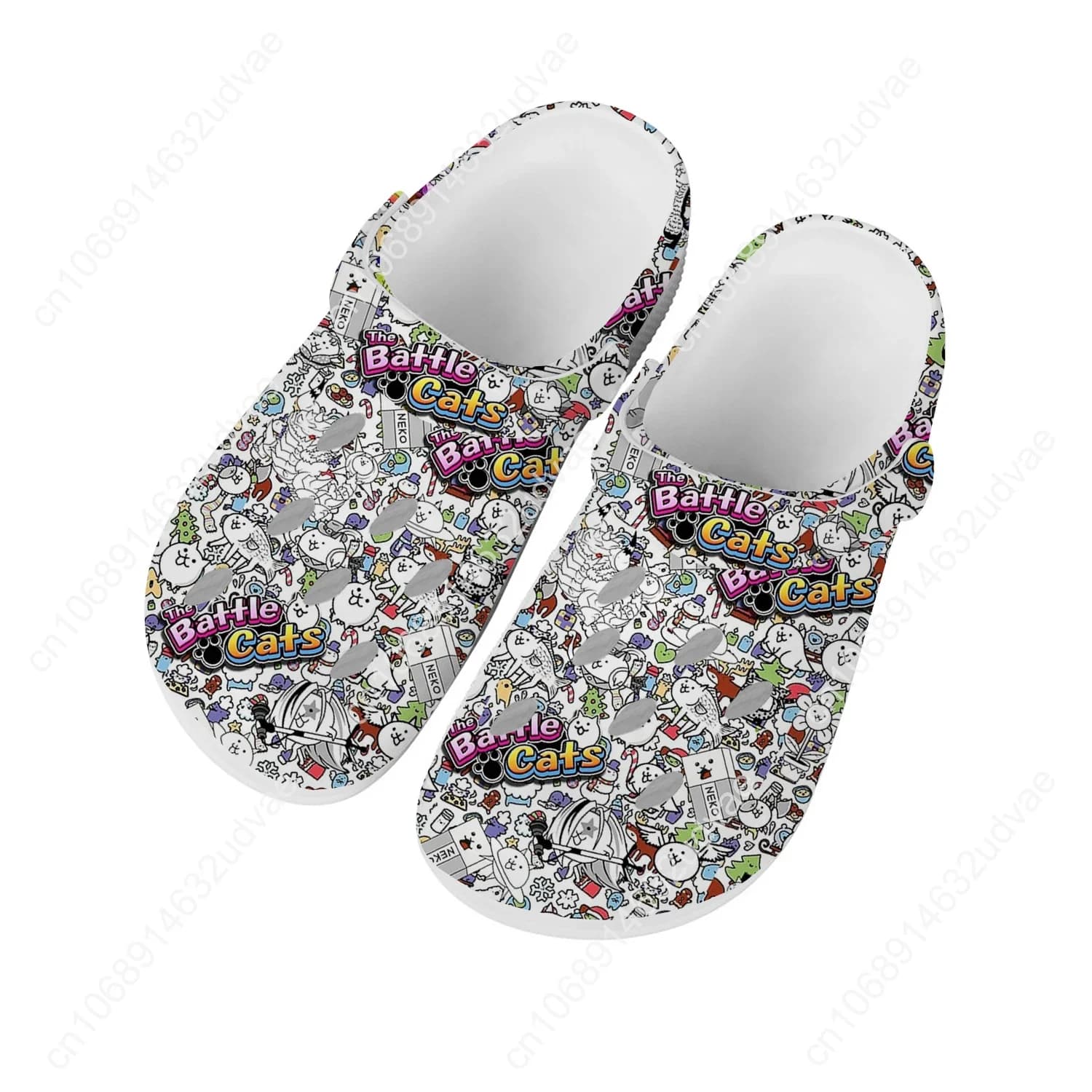 The Battle Cats Women's Sandals Teenagers Fashion Water Shoes Hot Games Garden Breathable Comfort Beach Custom Slippers