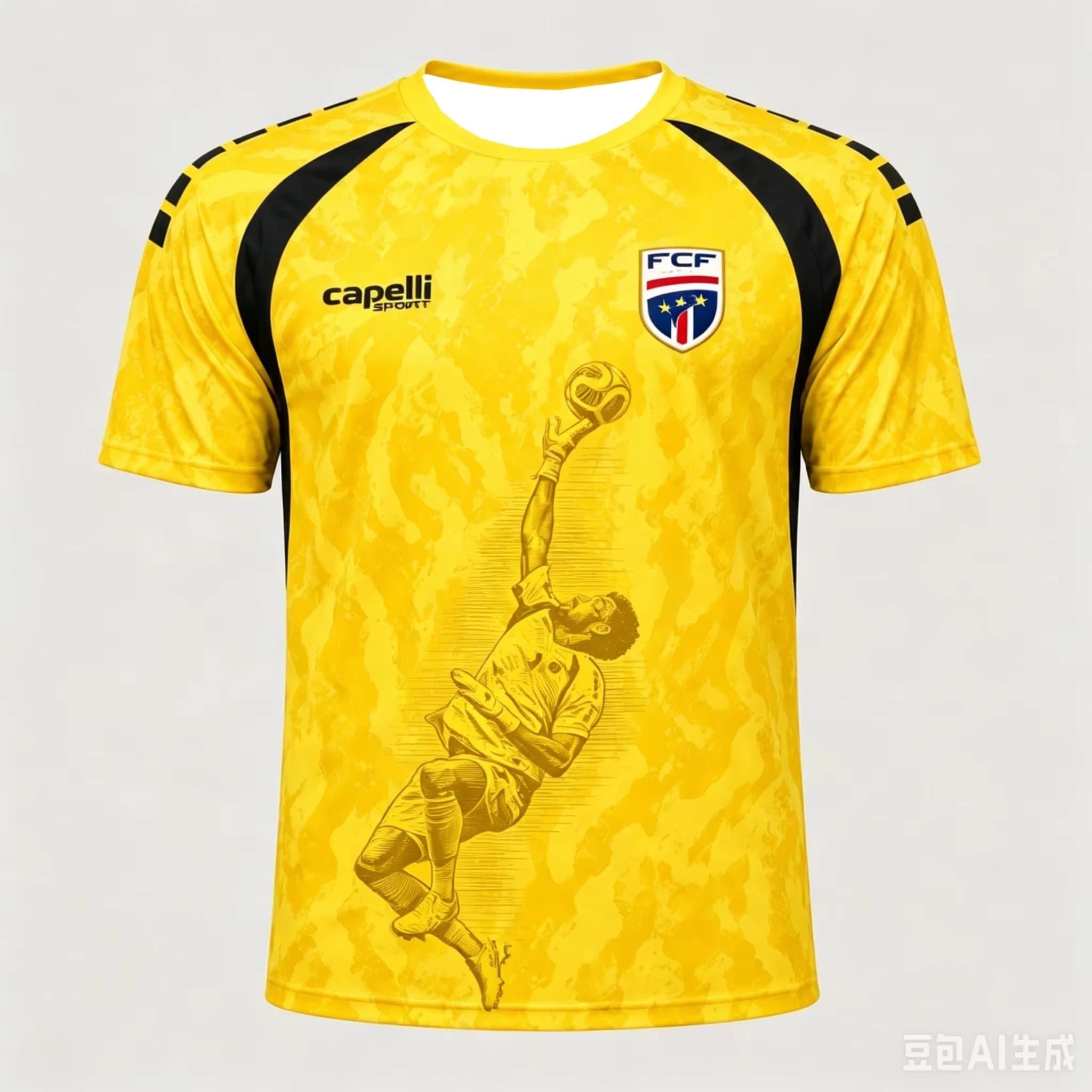 2026 Cape Verde No.1 Goalkeeper Football Jersey Summer Sports Men's T-Shirt Kid's Clothing Tee Woman Cycling Jersey
