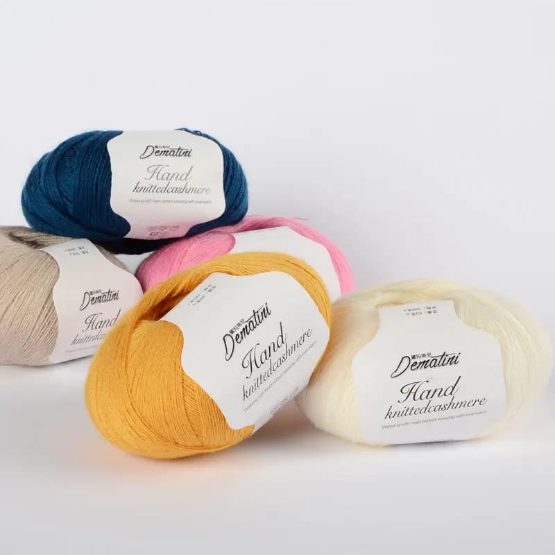 50g/Ball High Quality Merino Wool Yarn DIY Hand Knit Women's Thin Sweater Knit Shirt Scarf Hat Yarn