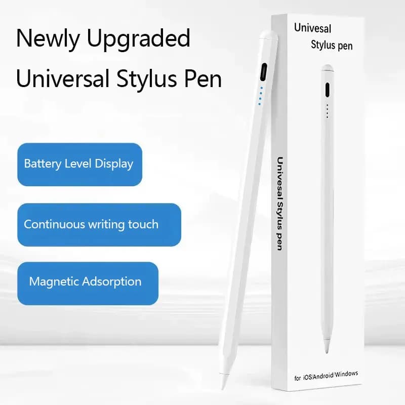 Penna capacitiva per iPad, telefono cellulare, tablet, Huawei Honor, penna universale per scrittura, disegno e calligrafia Apple, penna touch
