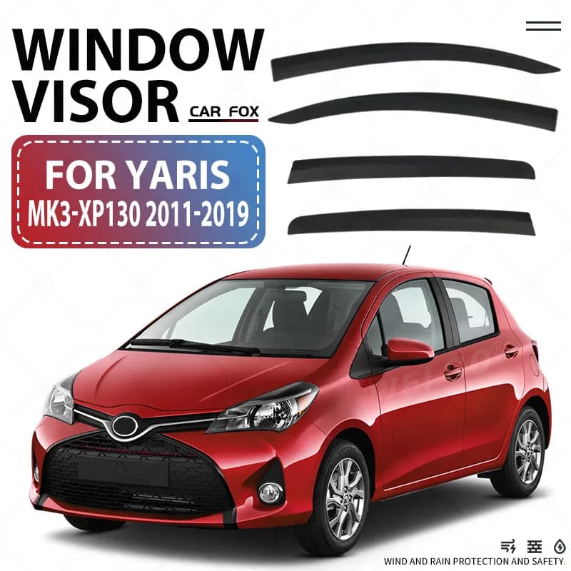Per YARIS L R Cross Hatchback Berlina Finestra di automobile Visiera Tenda Parabrezza Finestrino laterale Pioggia Parasole Accessori auto