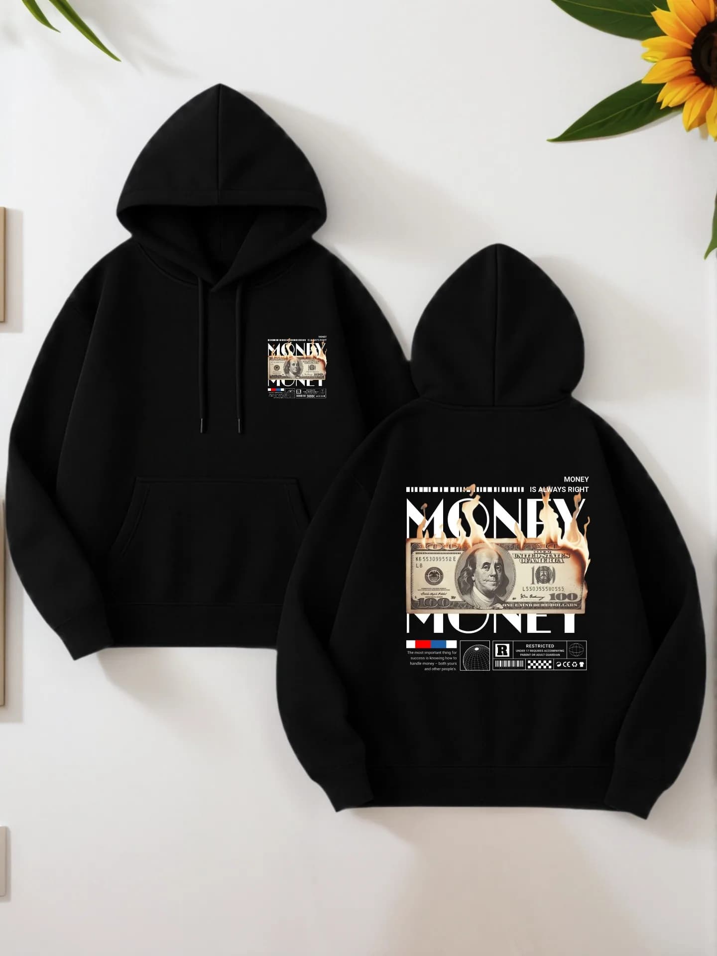 Felpa con cappuccio grafica da uomo, pile, stile vintage, stampa in pensione 2025, da indossare tutti i giorni, per uomo