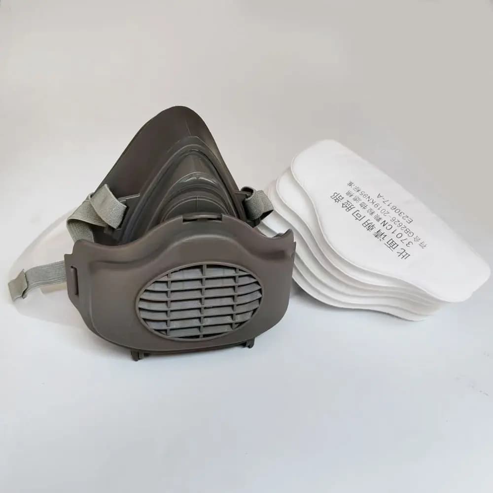 3200 Half dust mask respirator suitable for spray paints, carpentry, grinding, home decoration and filter accessory