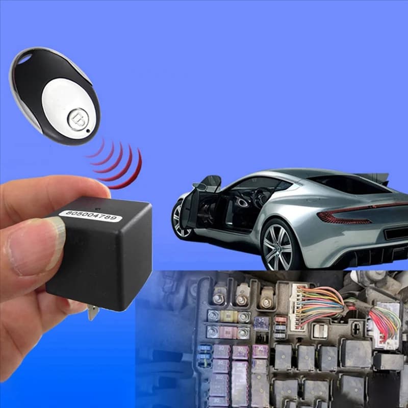 Sistema antifurto con sensore intelligente per auto Immobilizzatore con blocco nascosto universale Accessori per auto Dispositivo antifurto per auto