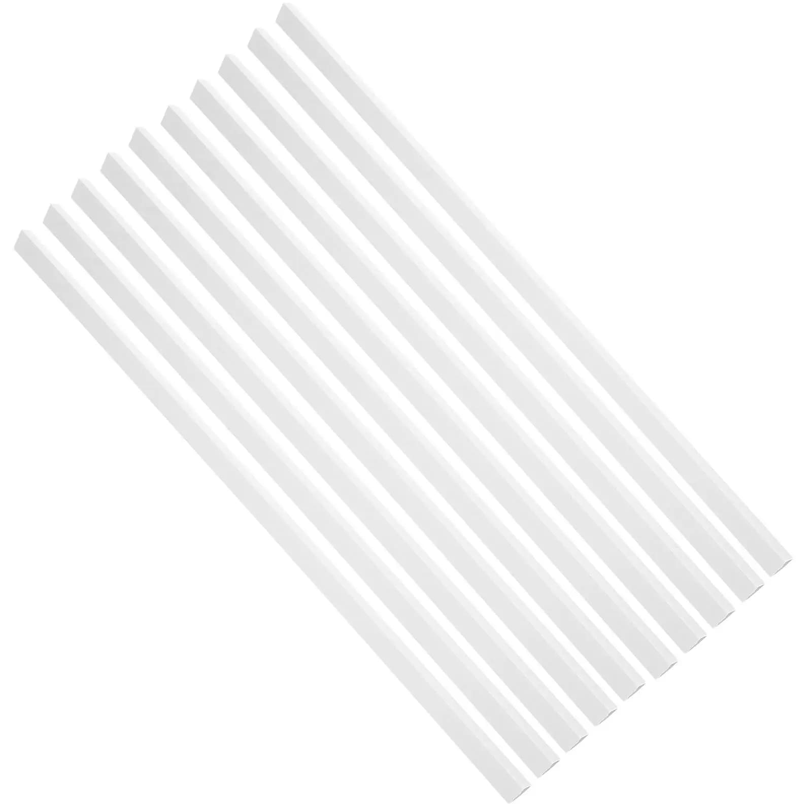 10 Pezzi Organizzatore per Documenti con Barre Scorrevoli e Clip di Fissaggio, Cartella Compatta con Copertina Trasparente per Documenti e Fogli, per Ufficio
