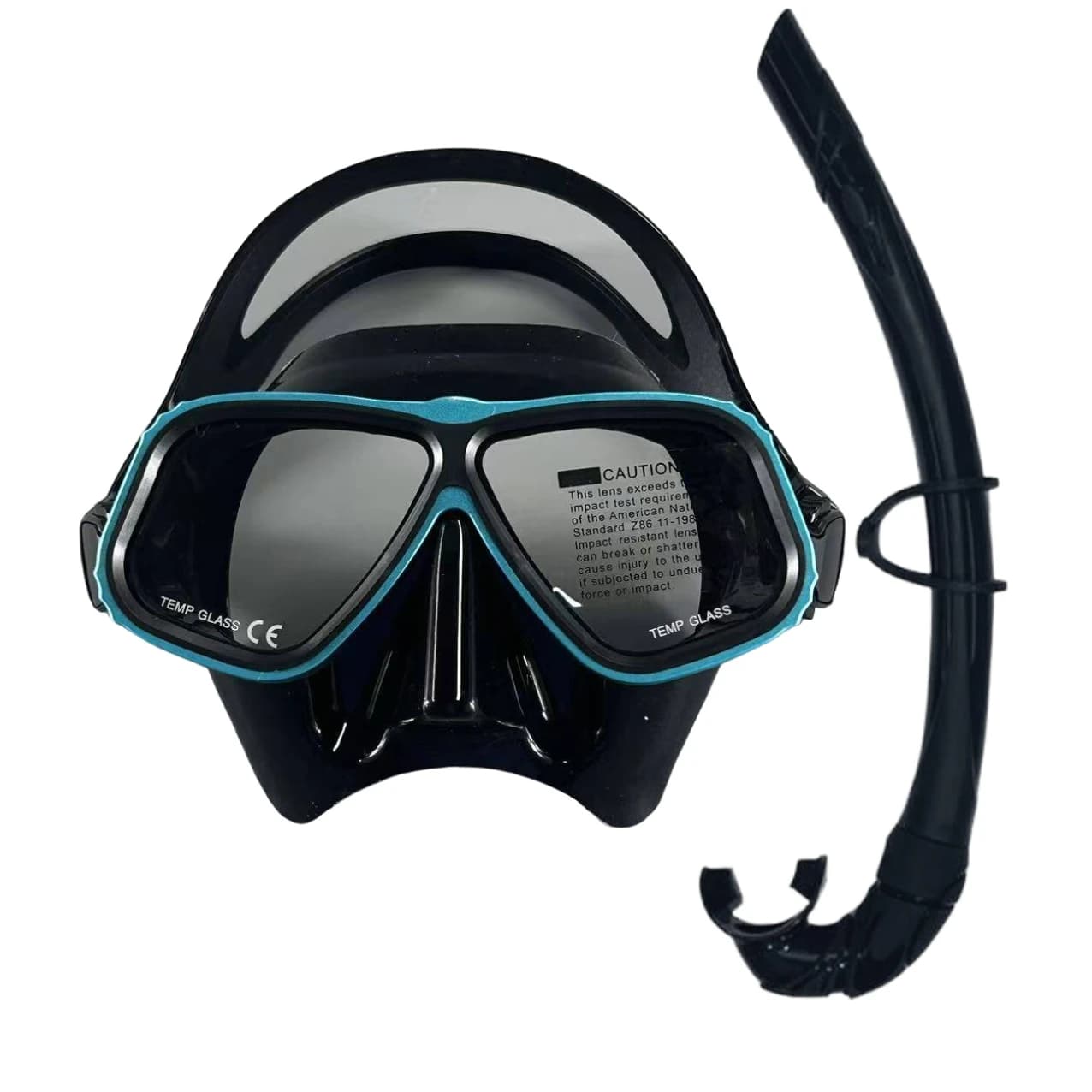 An Aluminum Frame Similar to the Apollo Freediving Mask, Along With Snorkel Goggles and a Wet Breathing Tube