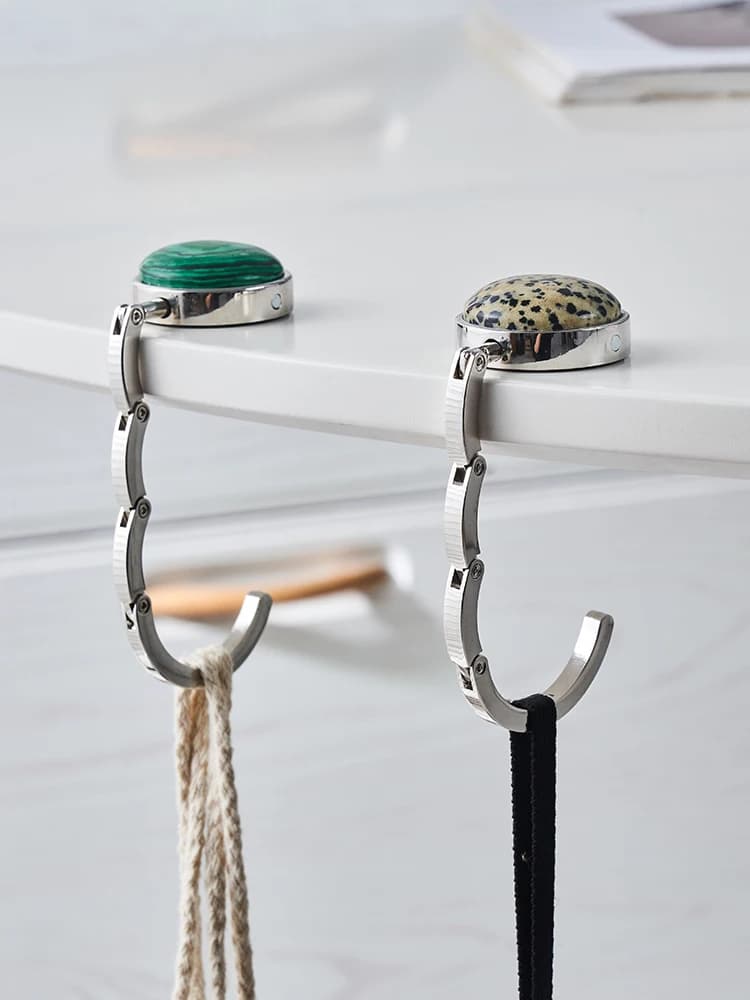 Luminous Hook for School Backpack, Luminous Cosmic Hook for Students, Stack for Stackless Bag, Table Hook