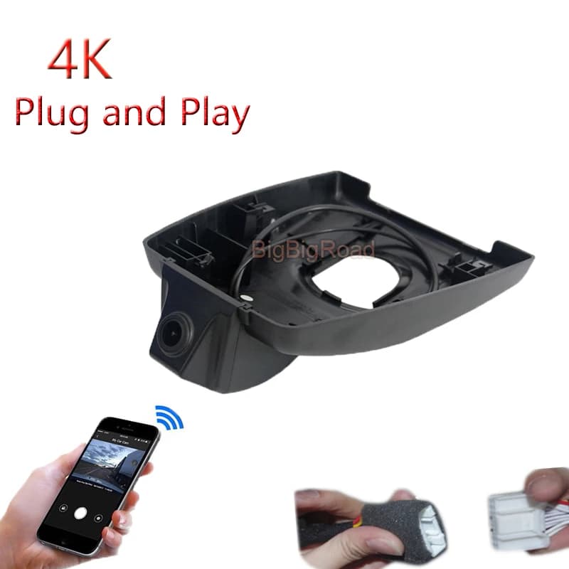 4K Plug And Play For Toyota RAV4 RAV 4 Wildlander 2019 2020 2021 HARRIER Venza 2022 Car recorder DVR Dash Cam Camera