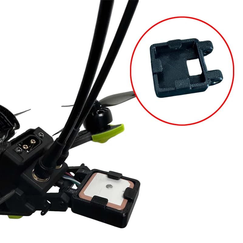 1PCS 3D Printing BZ251 1018C GPS Coda Mounting System Mounting Bracket Support Base for iFlight Nazgul DC5 Eco FPV Drone