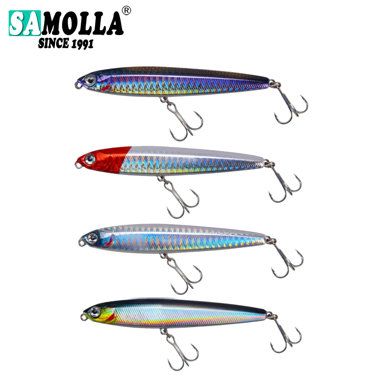 Fishing range 4 pcs/set Matita Floating 10 cm 24g Bass Fishing Equipment Water Salt Fish Esca Train LureFishing Accessories