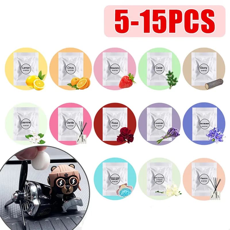 5/10/15 deodorant parts for cars spare tablets fragrance pods aromatic filling