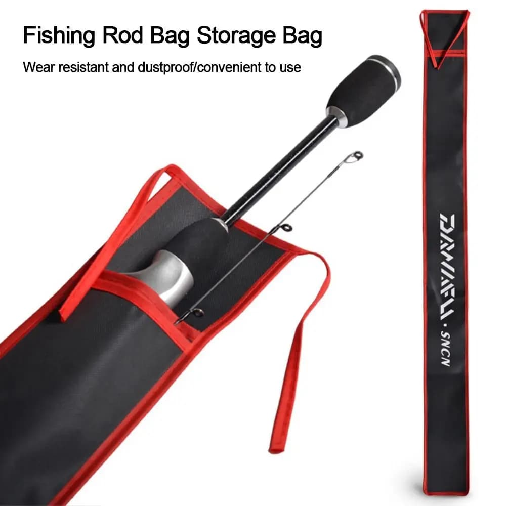 Borsa per canna da pesca borsa multifunzionale per attrezzatura da pesca borsa portaoggetti per accessori per attrezzi da pesca di grande capacità a doppio strato