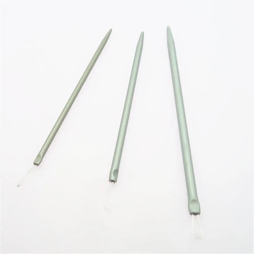 Blunt Tip Knitting Wool Aluminium Alloy Set Needlework Craft Tools for Arts and Crafts with Needle