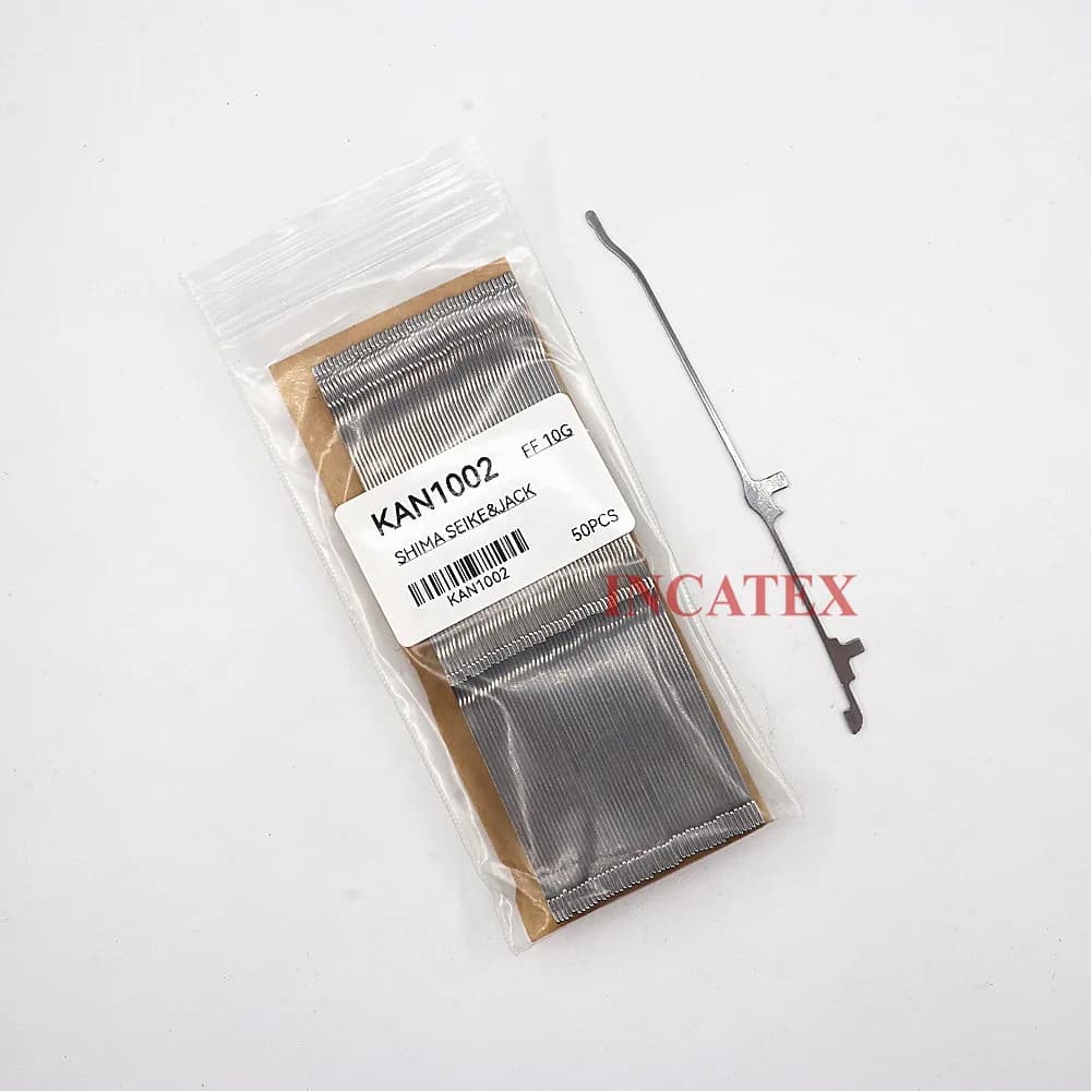 150 Aghi Lunghi per Macchina da Maglieria KAN1002 per SHIMA SEIKI 234FF 10G