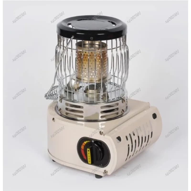 Portable outdoor gas stove burner - High efficiency butane propane camping stove for winter excursions Ice fishing