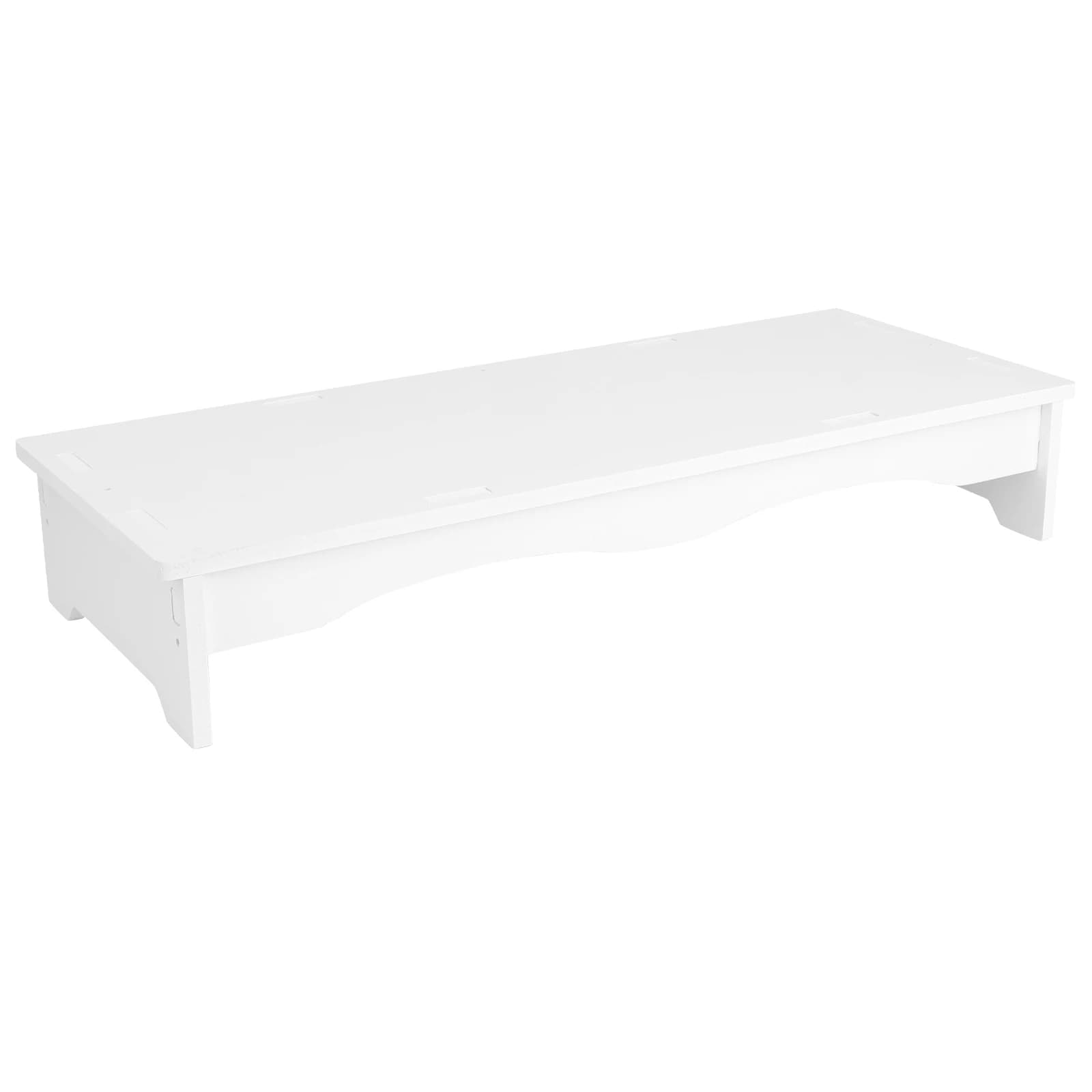 Plastic Monitor Support Table Rack Computer Screen Rise Brace for High shelf Durable Smooth Suitable for Furniture Styles Sludge