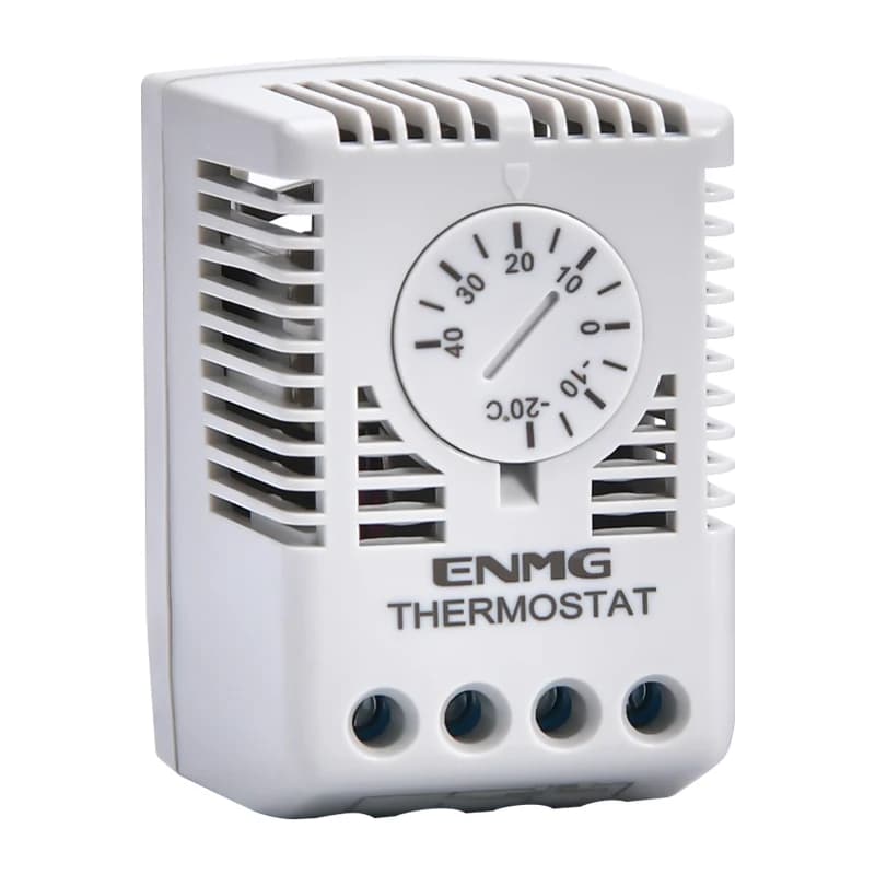 Termostato bimetallico compatto miniaturizzato per guida DIN ENMG KTO011 KTS011, regolatore di temperatura meccanico, normalmente aperto, normalmente chiuso
