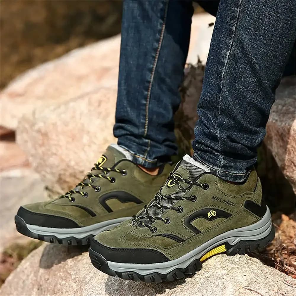 Scarpe da trekking in cotone da campeggio per uomo Scarpe da ginnastica da trekking sportive da passeggio per uomo Sport e tempo libero Rilascia funzionali superiore