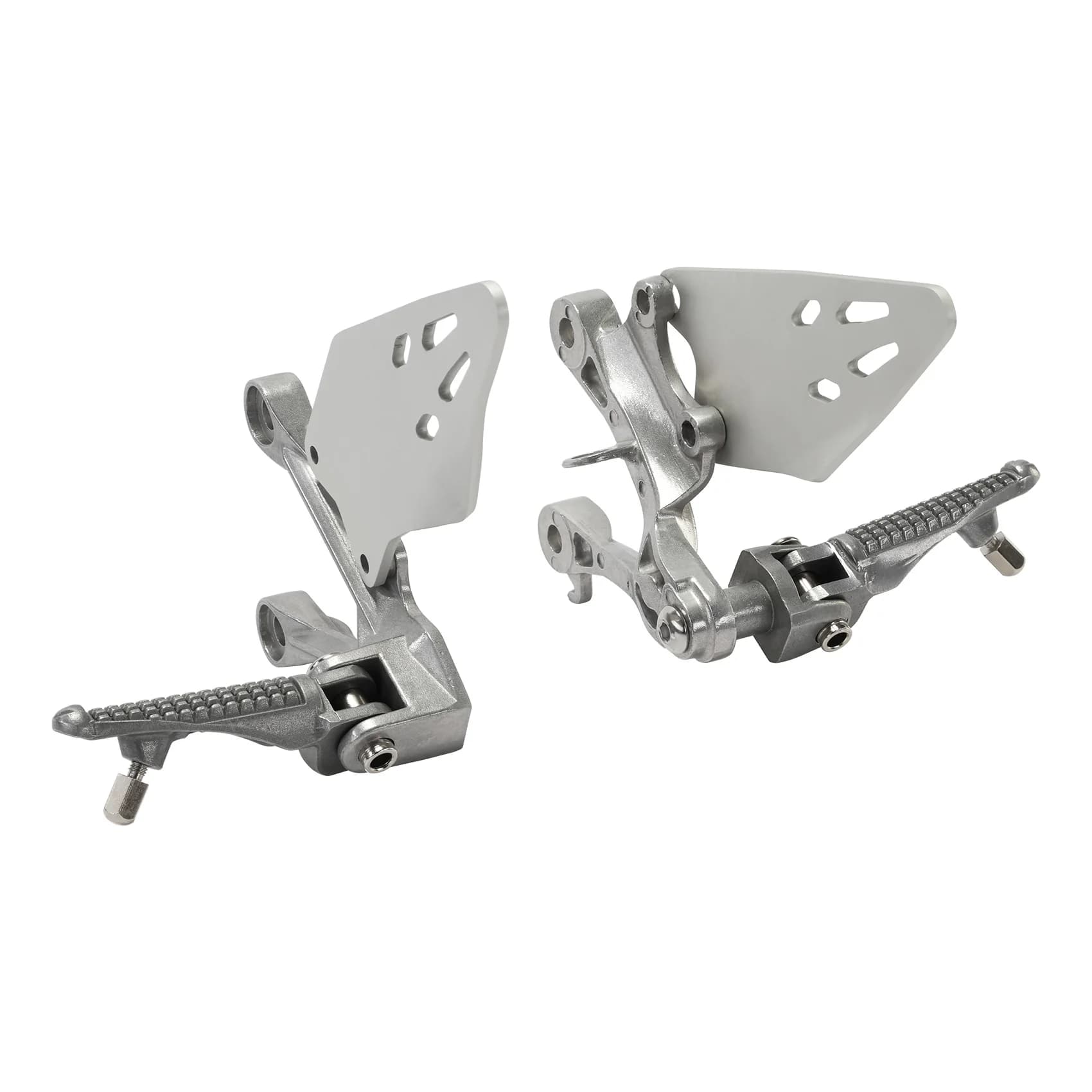 Moto Conducente Poggiapiedi Pedane Staffa Misura Per Kawasaki ZX6R ZX636 2019-2025 2023 2024