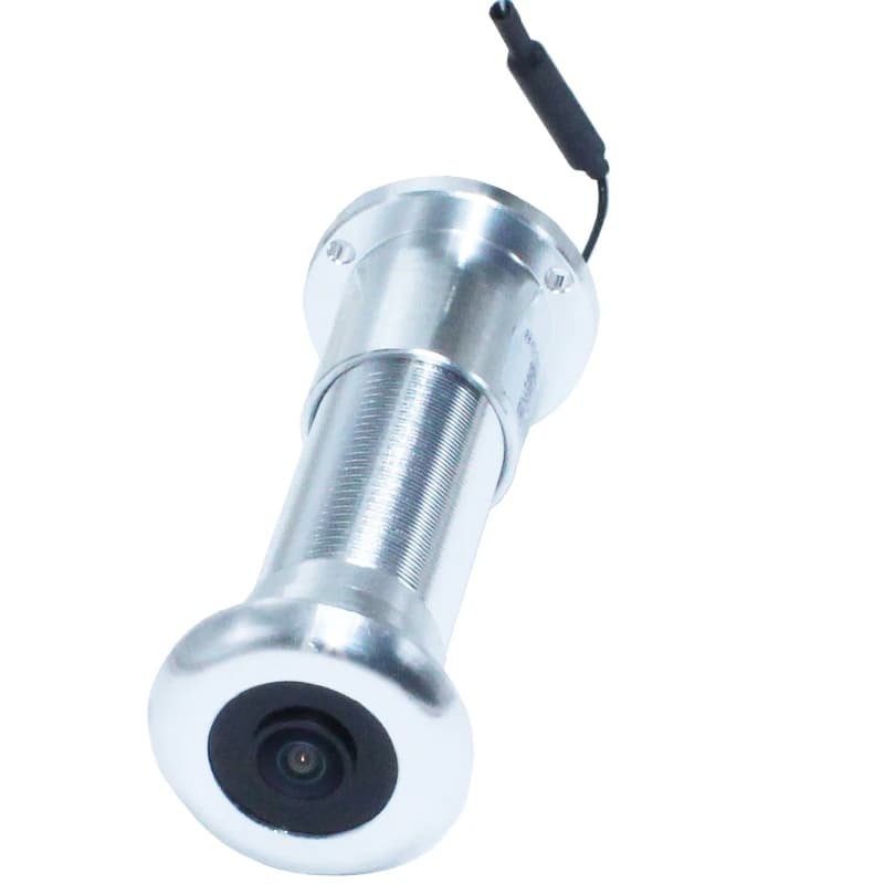Sicurezza dell'occhio della porta 2mp HD 1.56mm obiettivo grandangolare fisheye visione notturna a infrarossi 940nm rete mini spioncino telecamera WifI onvif