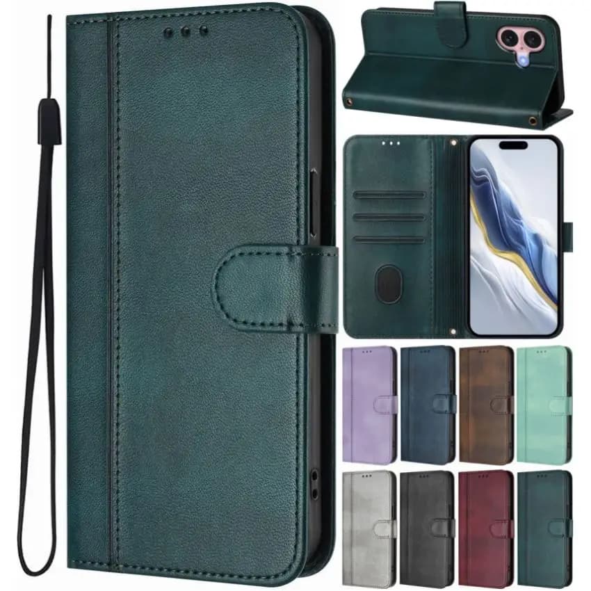 Custodia Flip Vintage per Infinix Hot 8 9 10i 10T20 20i 30i 10 Lite 10S 12i 12 30 Play NFC 4G 5G Portafoglio per carte Slot per contanti Copertura per BPhone