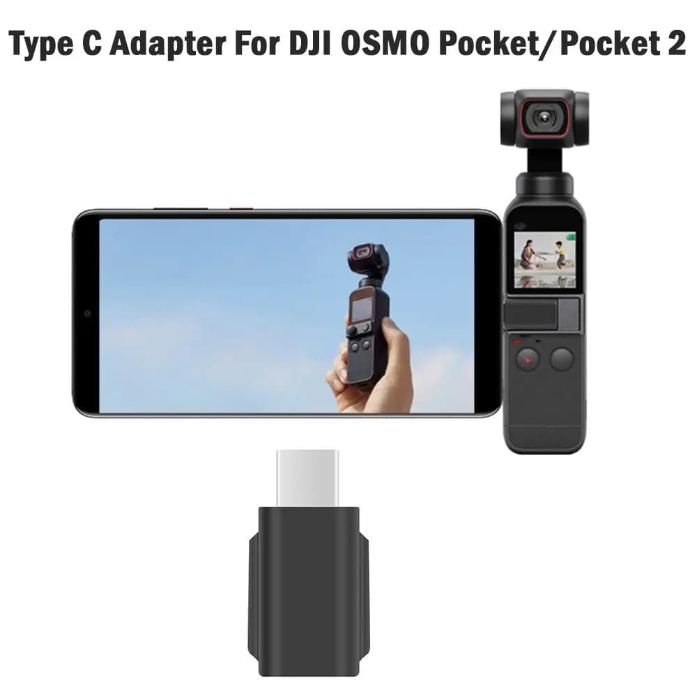 Camera Handheld Interface USB Type-C Adapter Connector Smartphone For DJI Osmo Pocket/Pocket 2