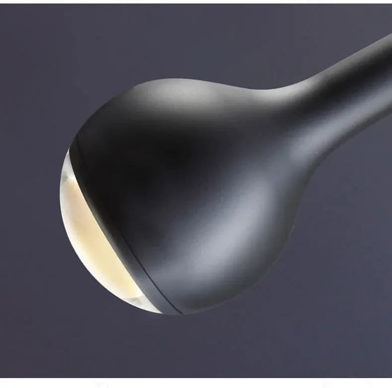 Lampadario Moderno di Lusso per Scale, Lampada a Sospensione a Goccia d'Acqua per Comodino, Decorazione per Bancone Bar e Finestre, Lampada Sospesa per Ristorante