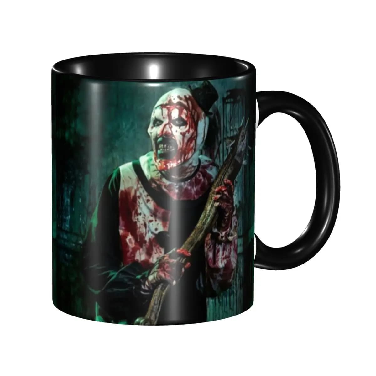 Tazze in Ceramica Personalizzate con Temi Horror di Halloween, Regalo Creativo Fai-da-Te