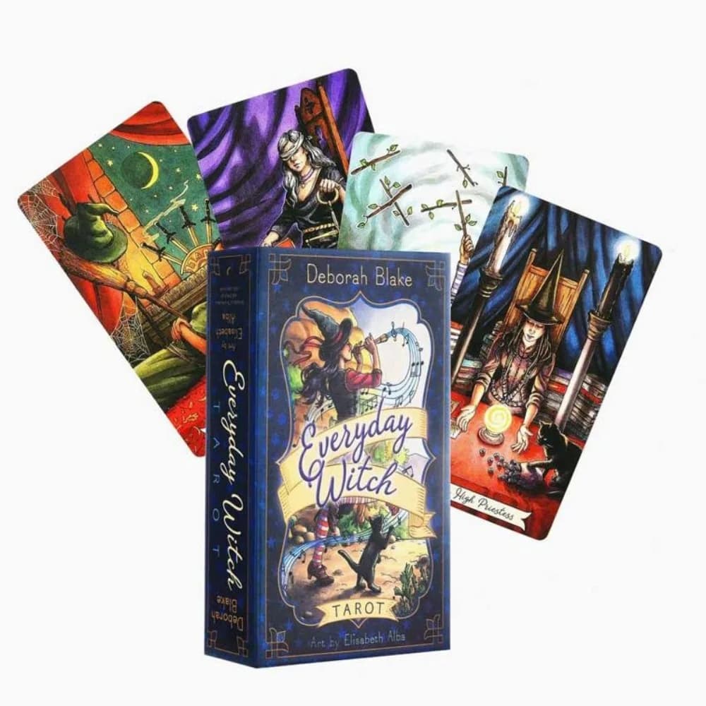 10.3*6cm Everyday Witch Tarot Cards Deck Oracle for Family Party Deck Cards Games