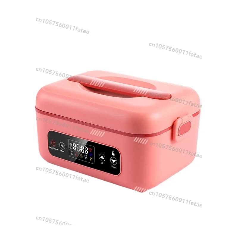 La scatola per il pranzo isolata ricaricabile tramite USB con riscaldamento wireless viene fornita con una scatola per il pranzo riscaldata elettrica plug-in per studenti riscaldata