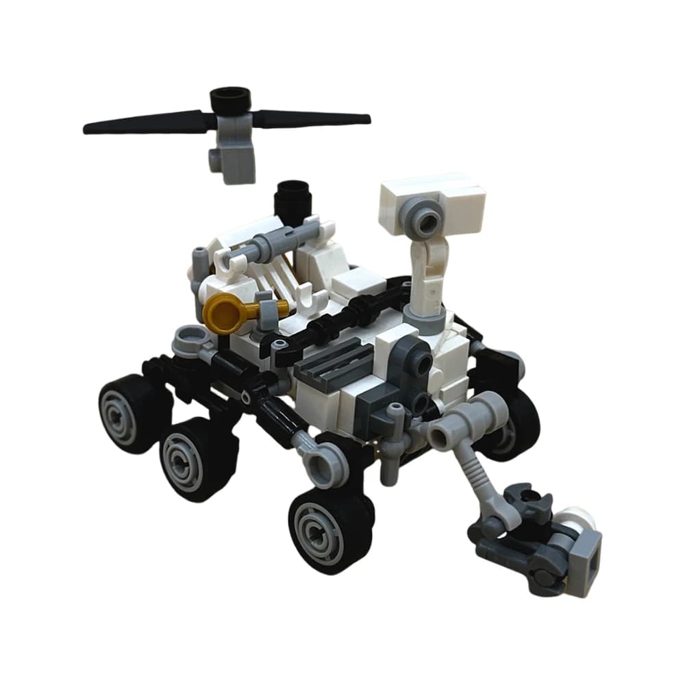 MOC resistance Rover e Lngenuity Building Blocks set di modelli NASA percussion Rover Mars Exploration Rover Bricks Toys Gifts