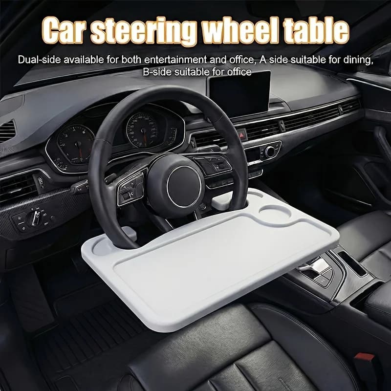 Laptop holder for Laptop by Car, Worktable and Lunch on the Flyer, Food Tray and Drinks
