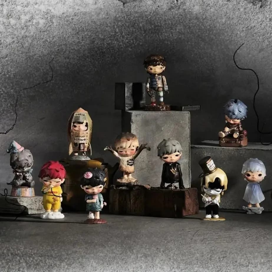POP MART Hirono Reshape Serie Scatola cieca originale Scatola misteriosa Guess Bag Giocattoli Bambole Cute Anime Figure Ornamenti Collezione Regali