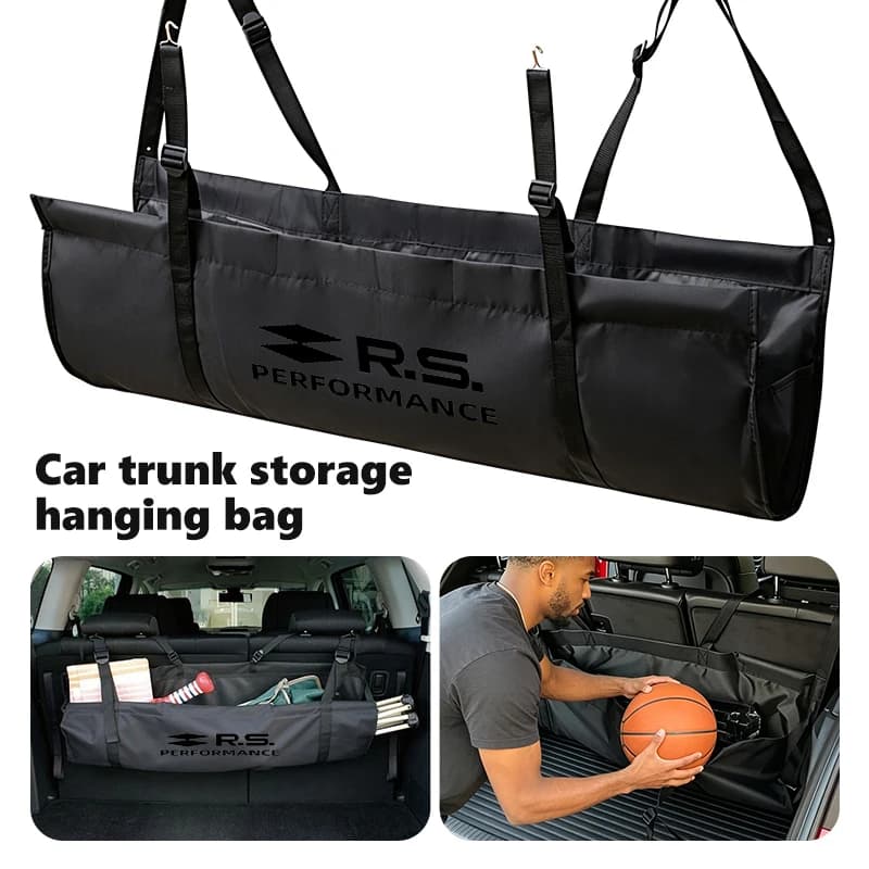 Car Trunk Rear Seat Hanging Storage Bag Auto Organizer Pocket For Renault Duster Megan Zoe Koleos Fluence Sandero