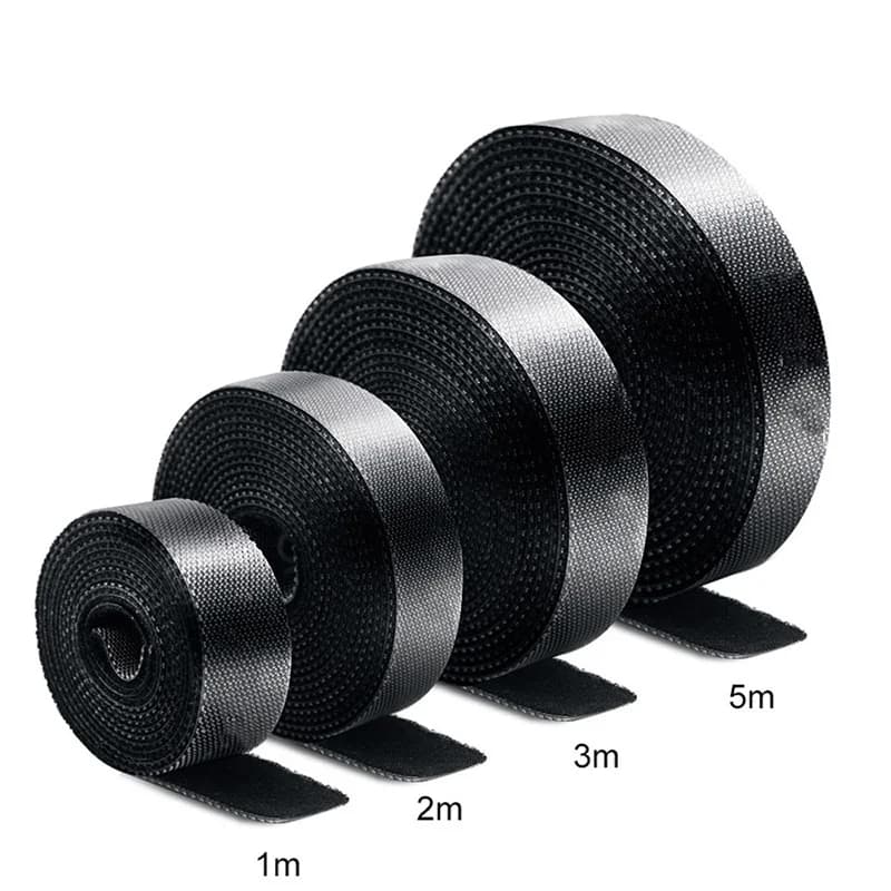 Cable Management Ties Reusable Organizer Tape For Wire USB Mouse Earphone Cord Storage for iPhone Xiaomi Samsung 5M 3M 2M 1M