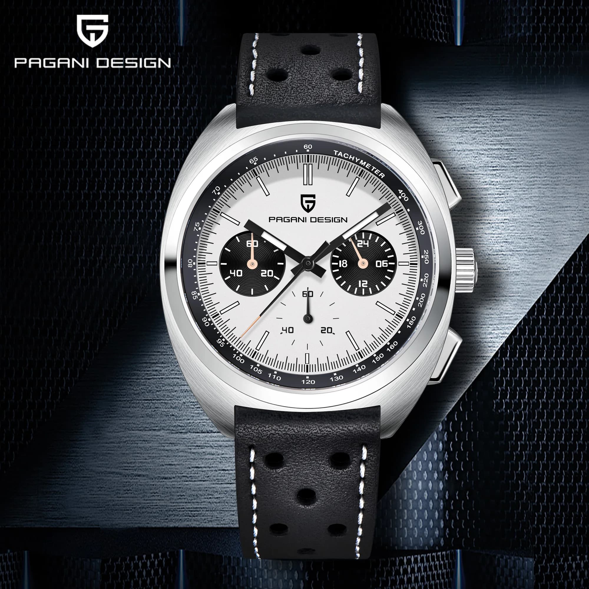PAGANI DESIGN Watches Top Quartz Men's Watch Luxury Leather Watches For Man Stainless Steel Wrist Sports Waterproof Clocks Gifts