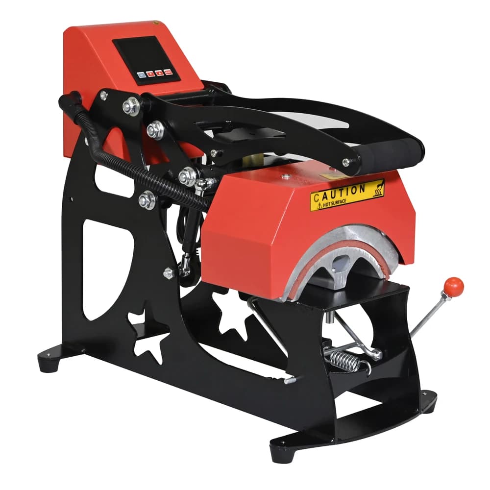 10*22cm Cap Heat Press Machines Hat Sublimation Machine Heat Transfer Portable Printing Machine for Cap Hat