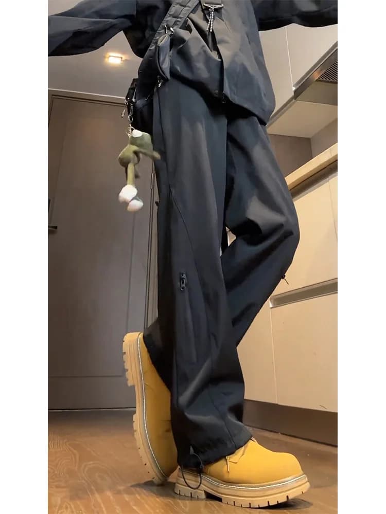 Pantaloni da Escursionismo American Sle Softell Impermeabili da Uomo, Abbinabili a Stivali, per Sport all'Aperto e Arrampicata, Gamba Dritta, Casual