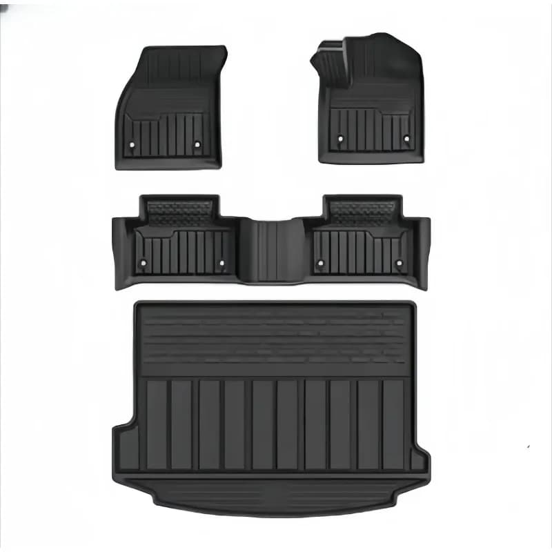 Hot Selling Full Set of Car Floor Mats Premium Custom Car Floor Mats for Most Vehicles Fast Shipping