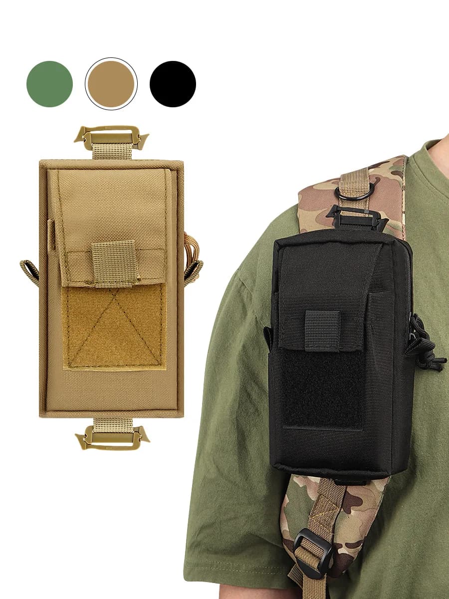 Appassionato militare portatile multifunzionale Molle kit di pronto soccorso borsa tattica per cellulare da campeggio alpinismo
