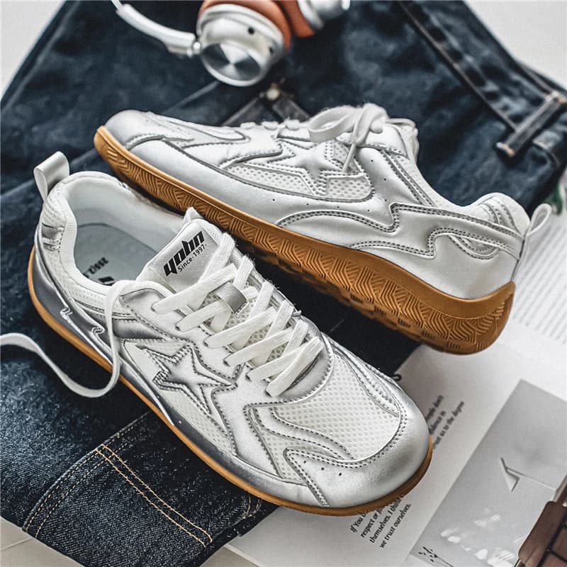 Men's Shoes Breathable Mesh Running Shoes Versatile Casual Sports Sneakers Men's Forrest Gump Shoes Moral Training shoes