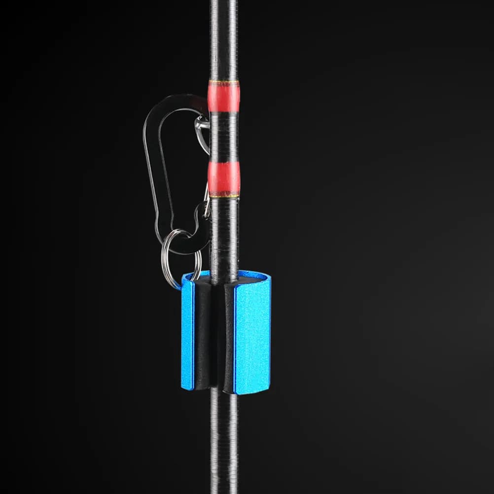 3Pcs Sea Fishing Rod Holder Premium Portable Hanging Clip for Fishing Pole Fixing Free Hands Outdoor Storage Space Saving Rod