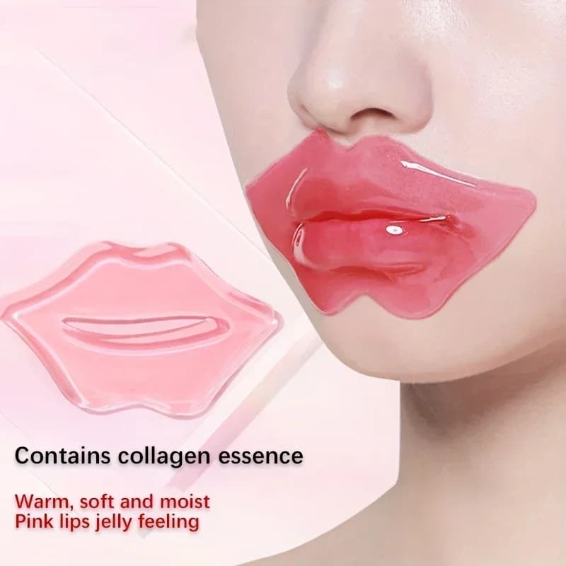 6 Pack Lip Film Overnight Mask Set - Moisturizing Repairing Hydrate & NourishLip Lines Brighten Color - Perfect Valentine's Gift