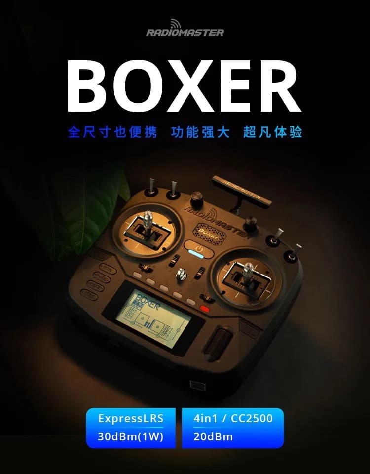 Drone da corsa FPV ad ala fissa RadioMaster BOXER Mambo