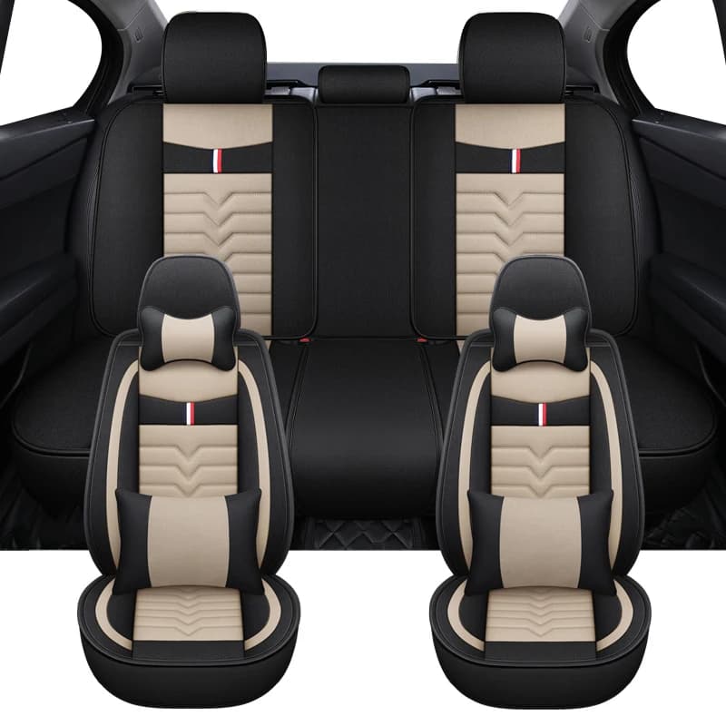 Universal Durable Car Seat Covers for BMW E60 F30 X1 F48 E46 E30 Series 1 E87 E91 Interior Car Accessories
