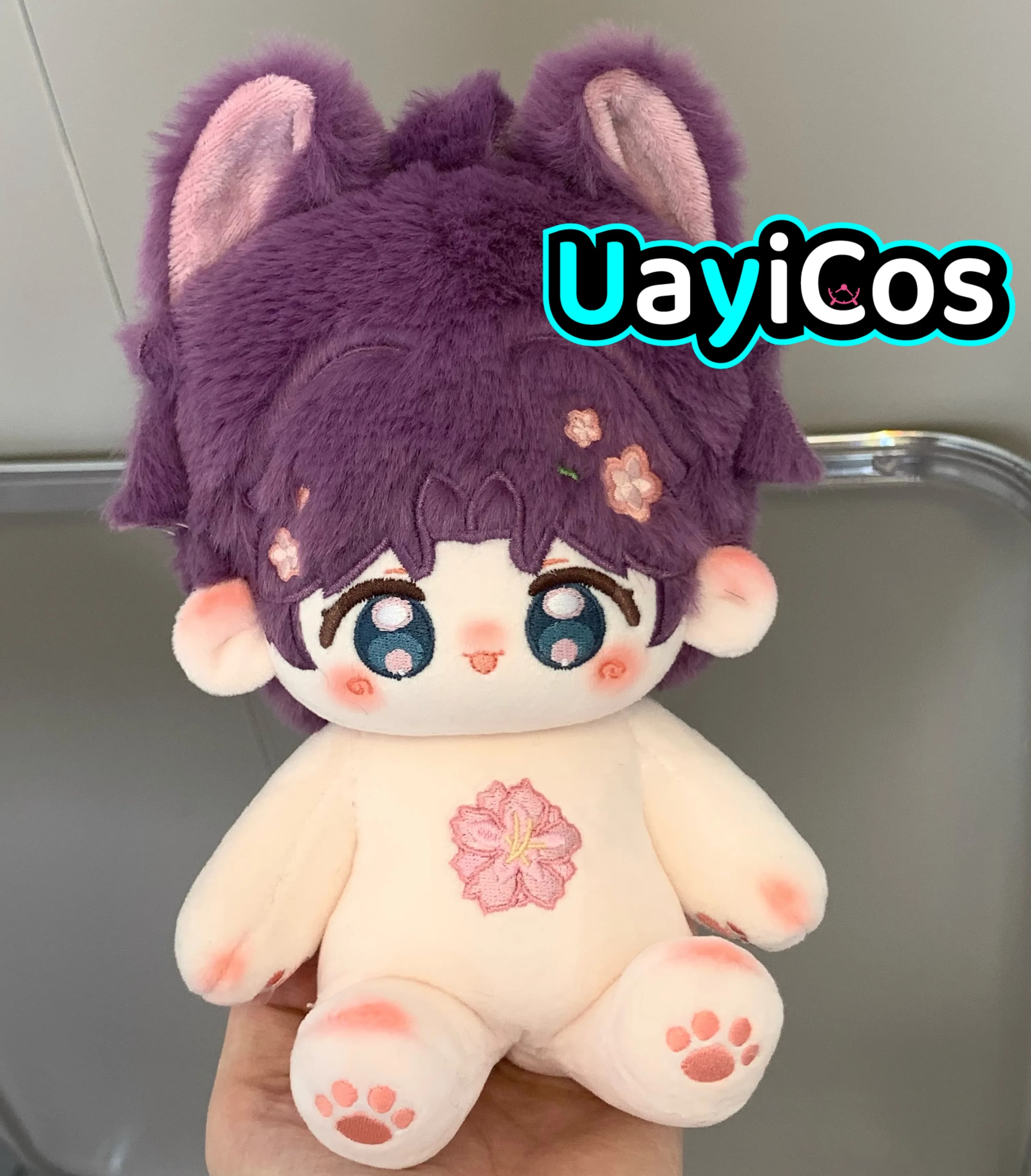 20cm Love and Deepspace Sylus Caleb Xavier Rafayel Flowers Stuffed Plushies Doll Clothes Pillow Doll With Skeleton Anime Toy