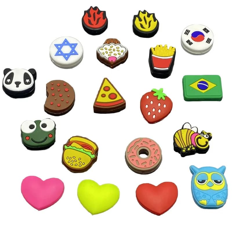 5/8/10 pieces cute silicone tennis shock absorbers vibration tennis racket squash racket tennis accessories