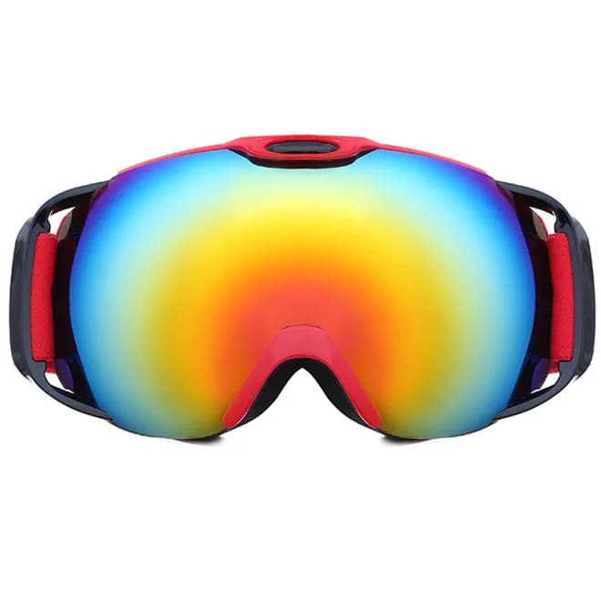 Occhiali da sci per moto, Antiappannamento a doppio strato Uomo Donna Sport invernali Sci Snowboard Gear, Occhiali miopia per ciclismo all'aperto