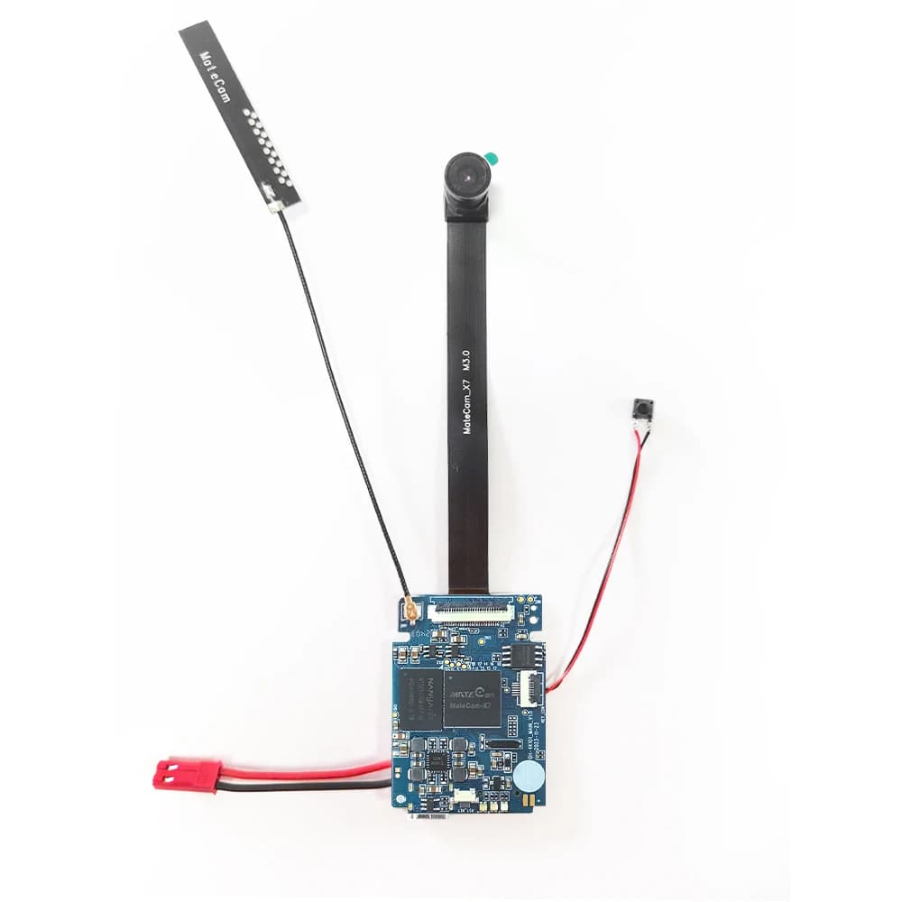 Mini X7 4K Wi-Fi with IMX258 CMOS Gyroscopic Stabilization, Motion Detection, G Sensor, Security Webcam Lenten Module